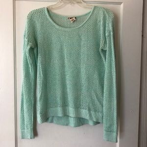 Mint green sweater